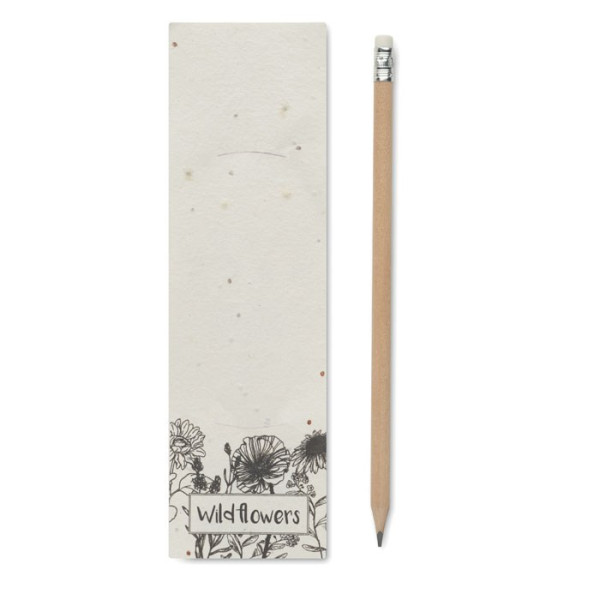 PENSEED - Bleistift in Einsteckhülle