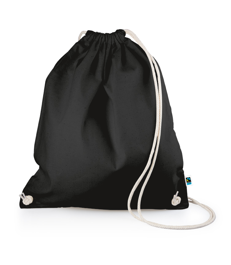 Fairtrade Baumwollrucksack Hanna - black