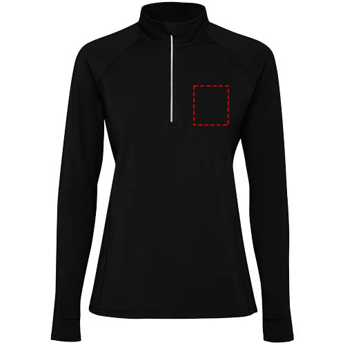 Estambul 200 g/m² Half-Zip Sweatshirt für Damen