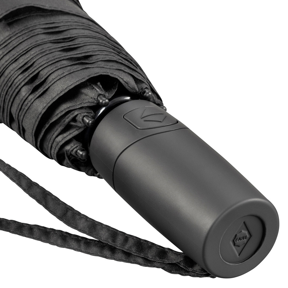 95612 Gäste-Taschenschirm FARE® BlackShield Case Edition