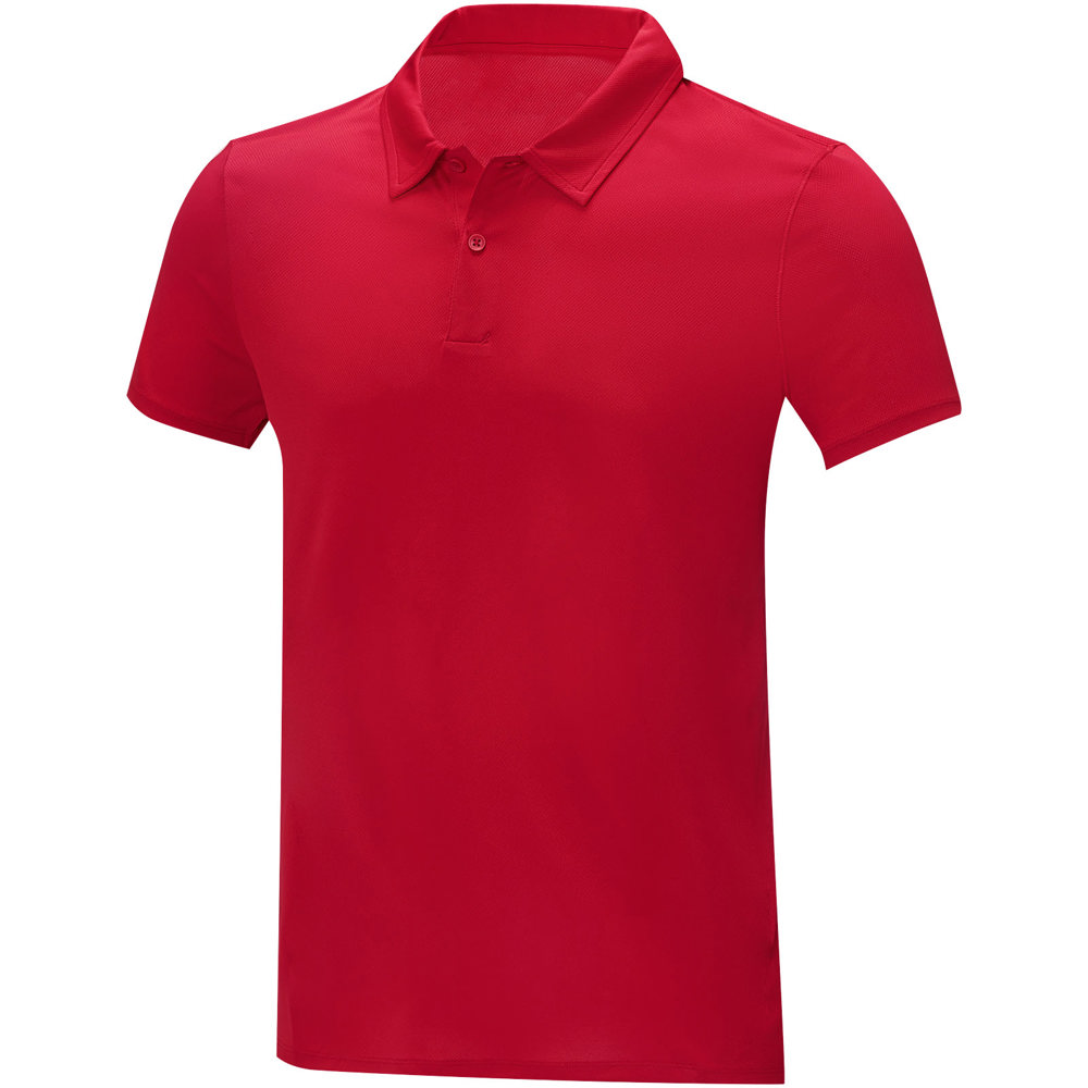 Deimos 105 g/m² Poloshirt cool fit mit Kurzärmeln für Herren - rot