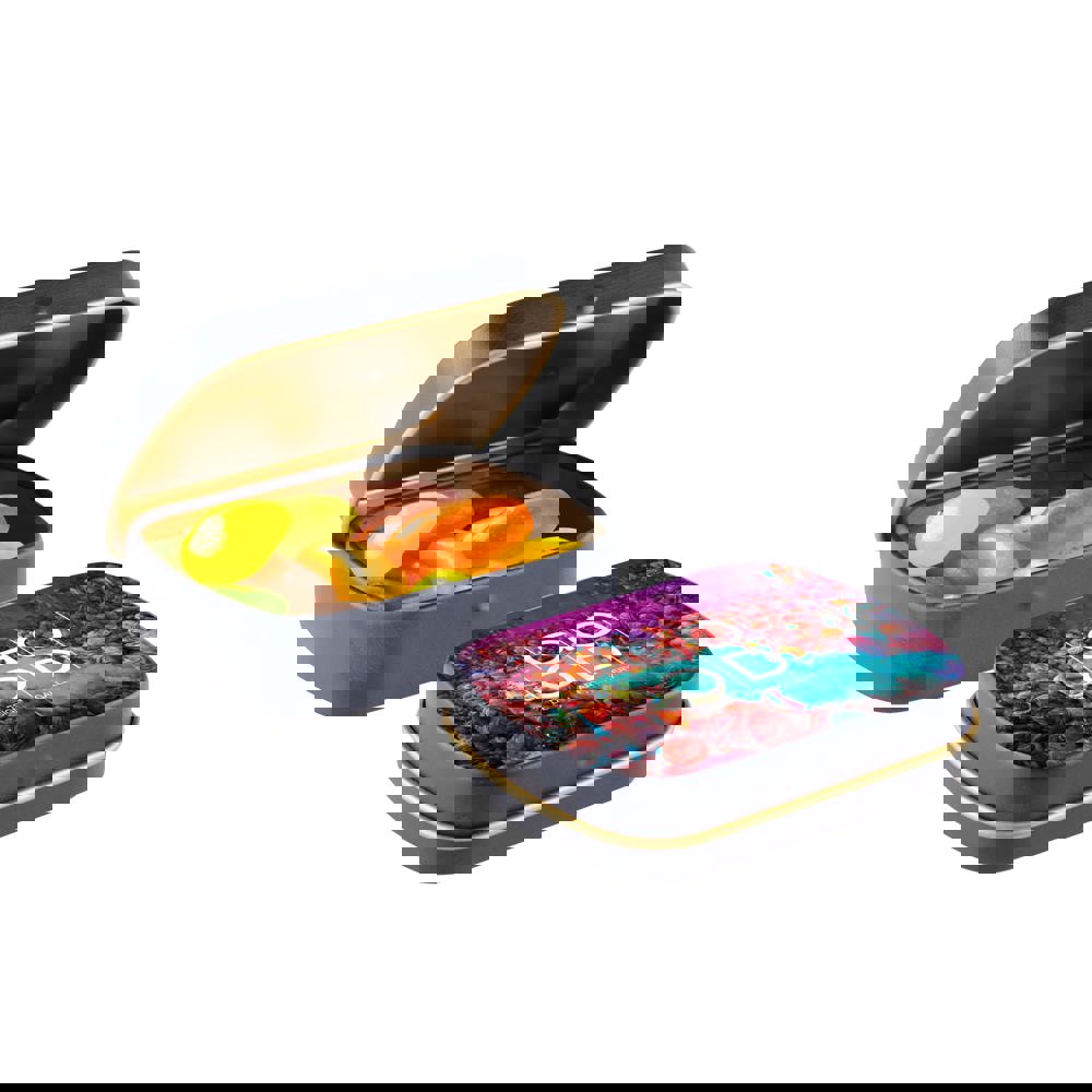 Mini Klappdeckeldose mit Süßigkeiten