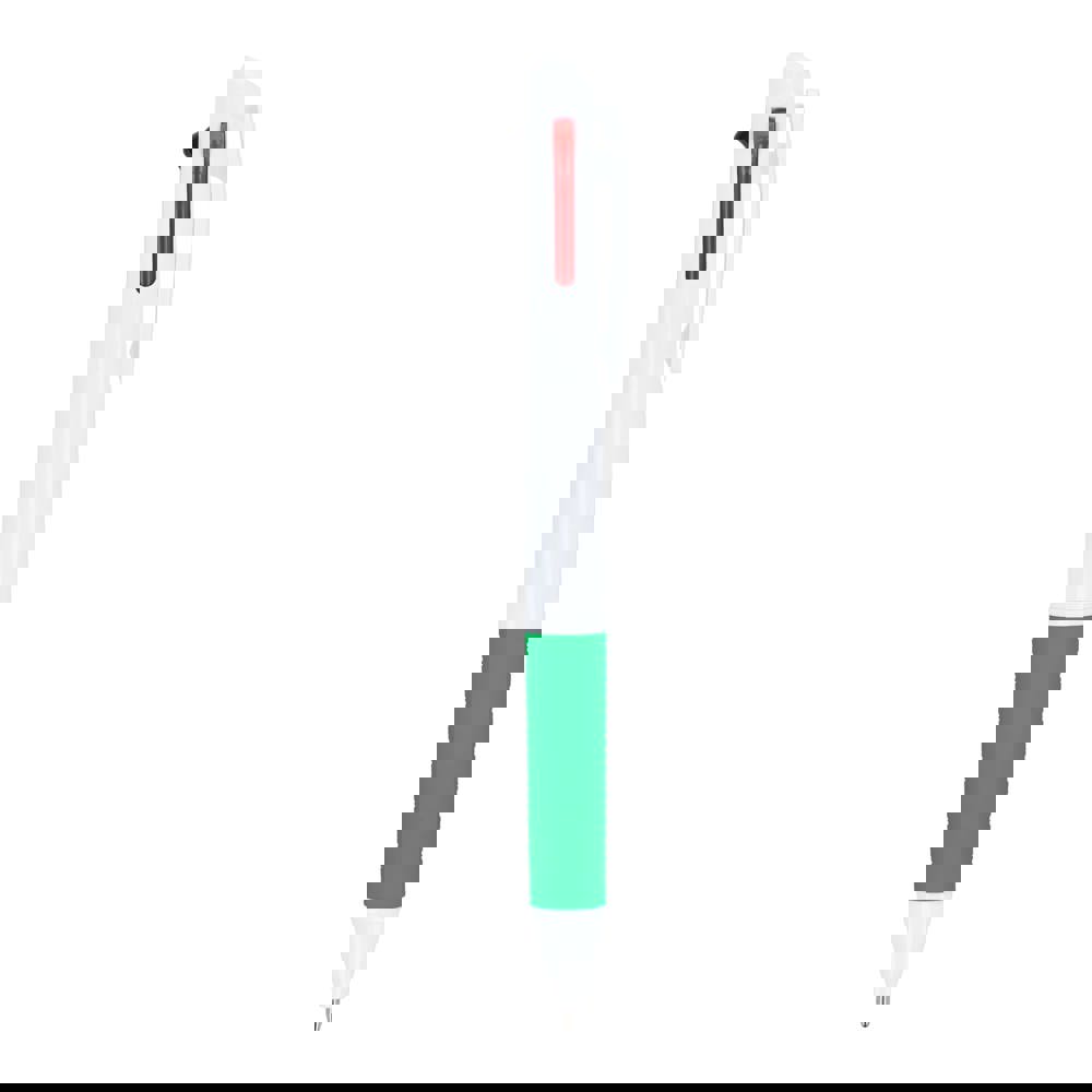 3-Farben-Stift mit Griffzone und Schlüsselband