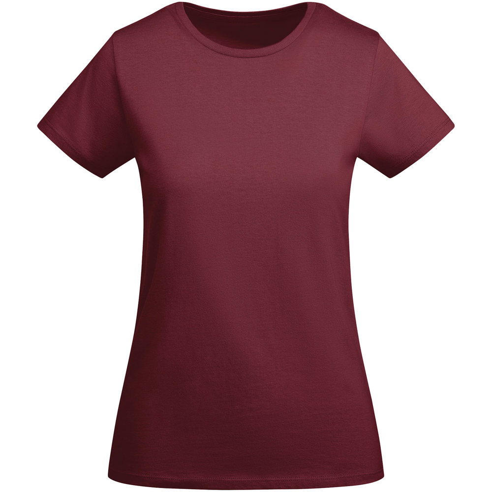 Breda 175 g/m² T-Shirt aus Bio-Baumwolle für Damen - granatrot