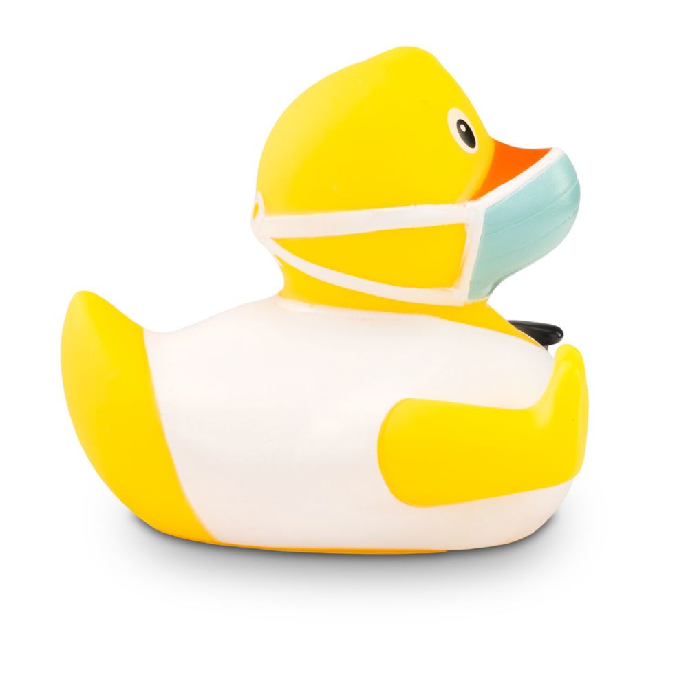 Werbeente Gerda Gesund