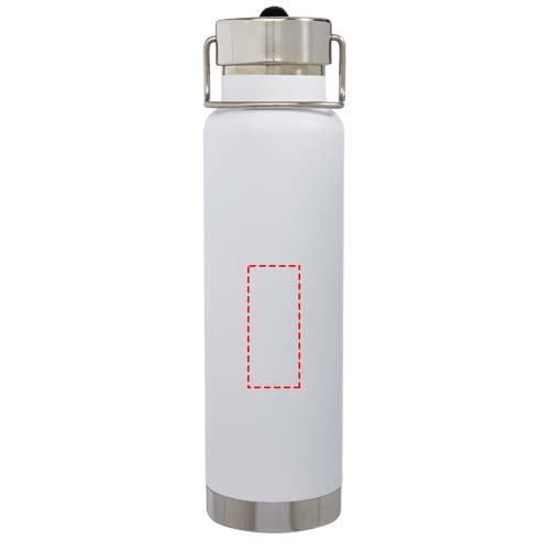 Thor 750 ml Kupfer-Vakuum Sportflasche mit Trinkhalm