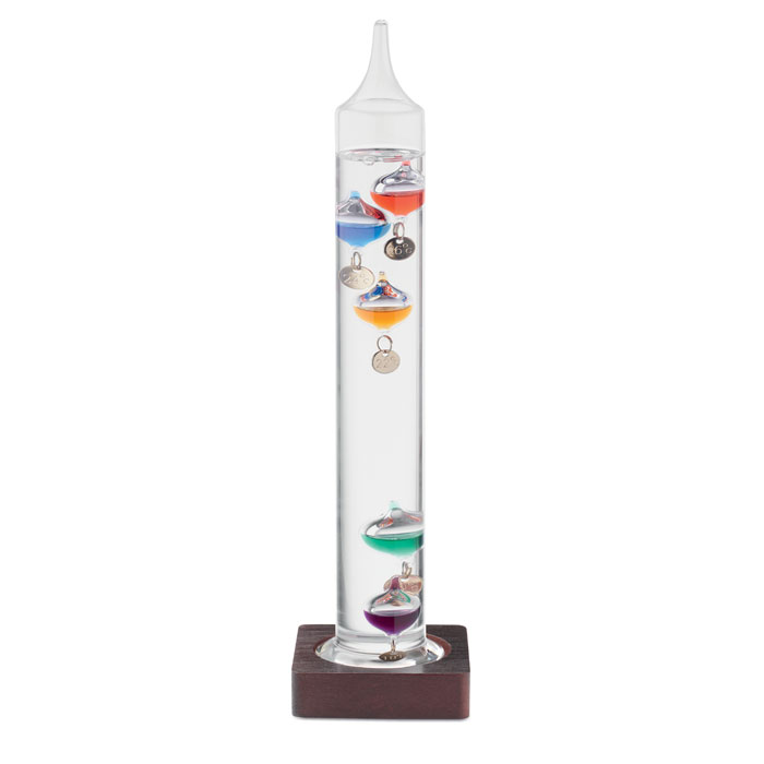 GALI - Galileo Thermometer Glas 28cm