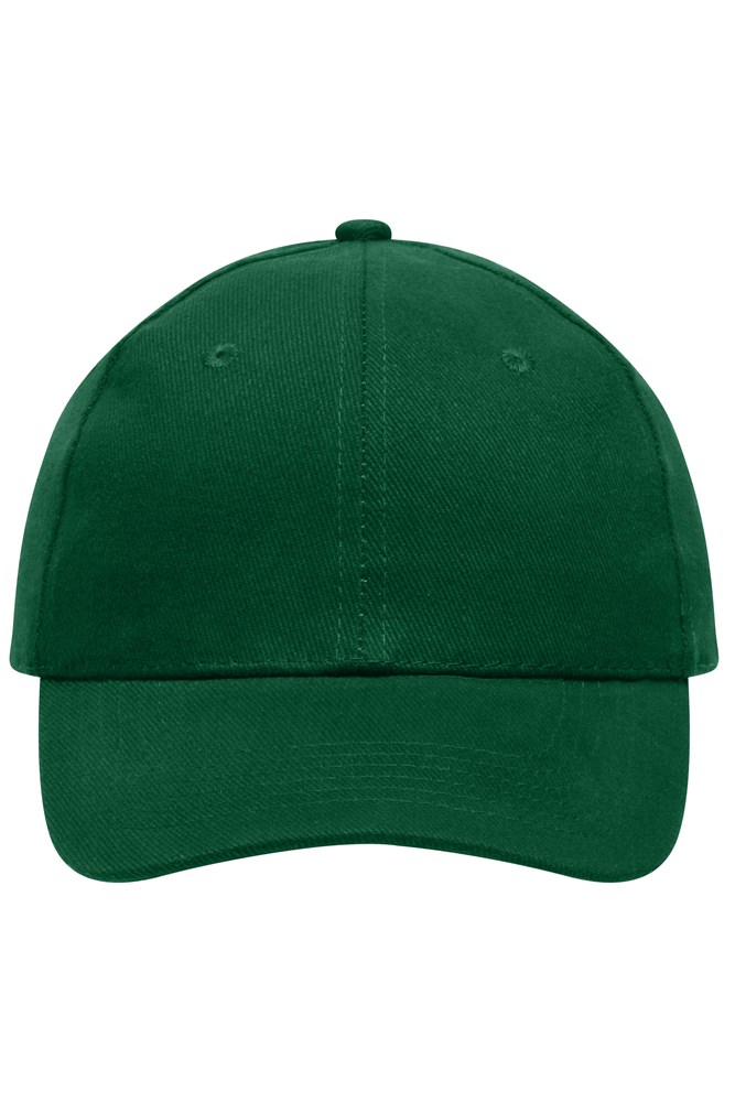 6 Panel Cap Heavy Cotton - Dark-green (ca. Pantone 343C)