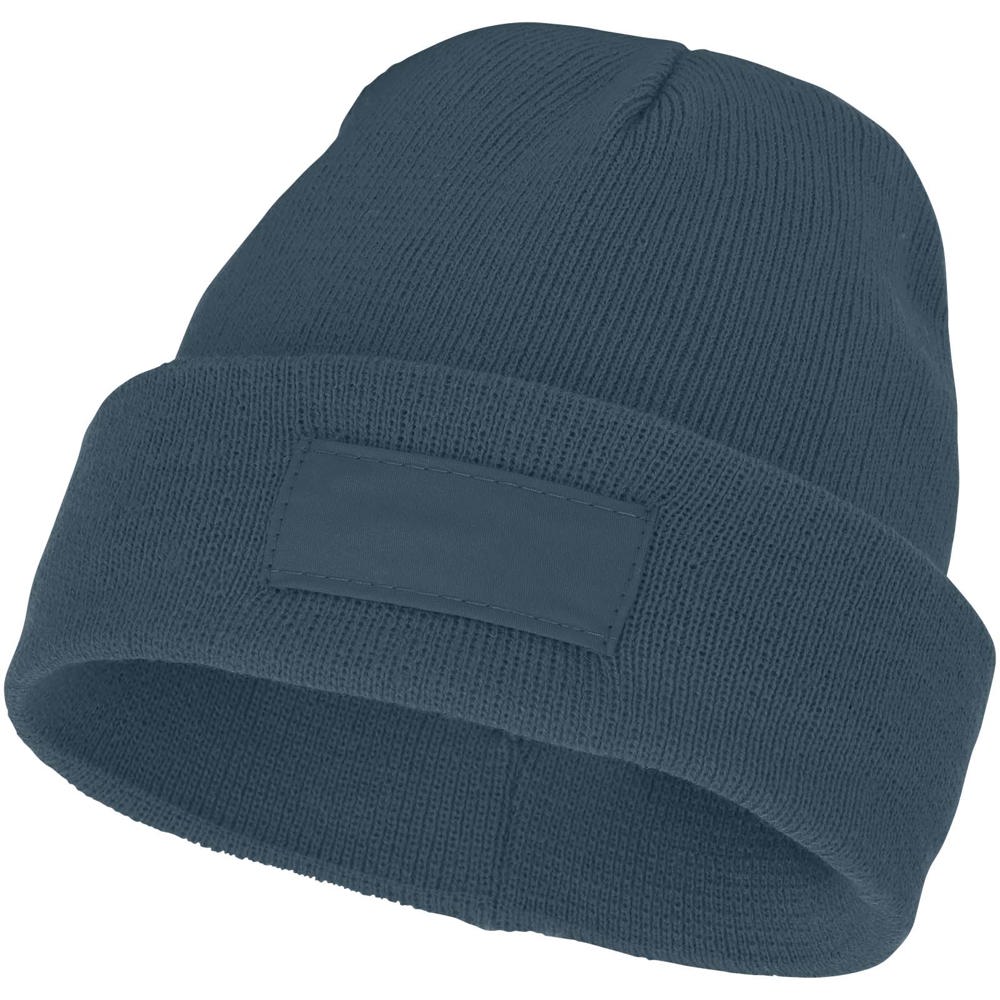 Boreas Mütze mit Aufnäher - hale blau