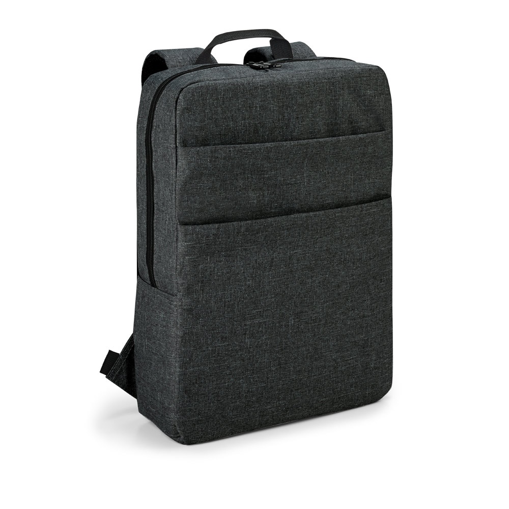 GRAPHS BPACK. Laptop Rucksack aus 600D Polyester mit gefüttertem 15'6" - Dunkelgrau