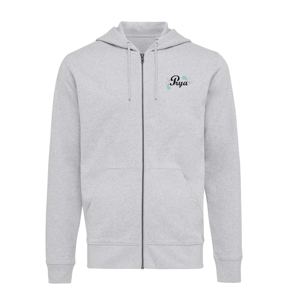 IQONIQ Abisko Zip-Kapuzenpullover aus recycelter Baumwolle