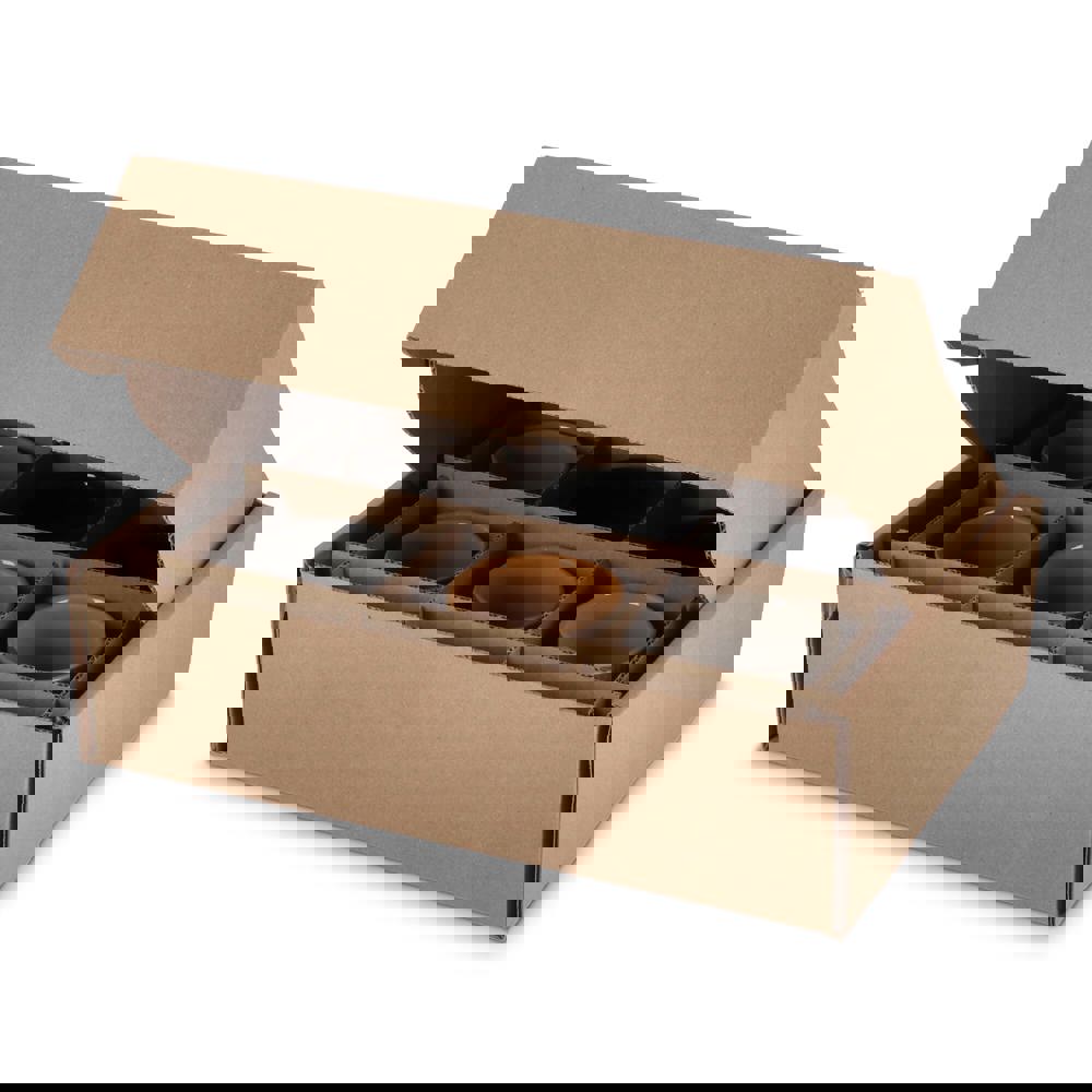 Individuelle Geschenkverpackung für 6 Stück Tassen 34.7 x 24.3 x 9.9 cm