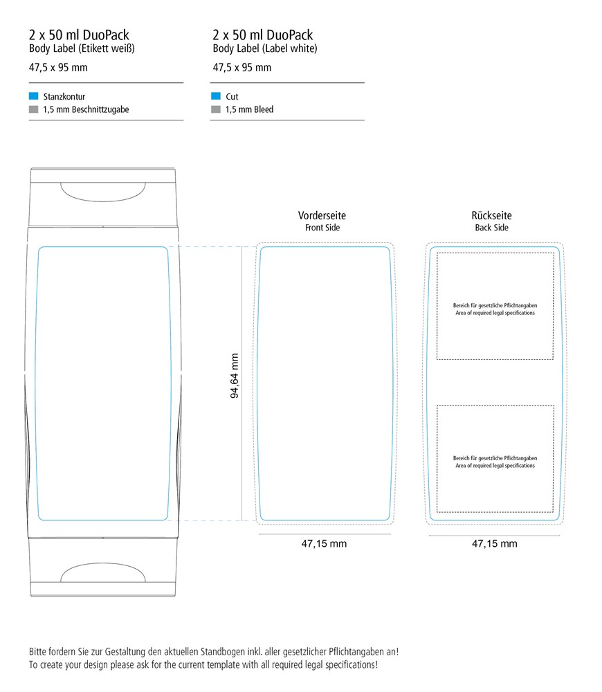 DuoPack Sonnenmilch LSF 30 (sens.) + After Sun Lotion (2x50 ml)