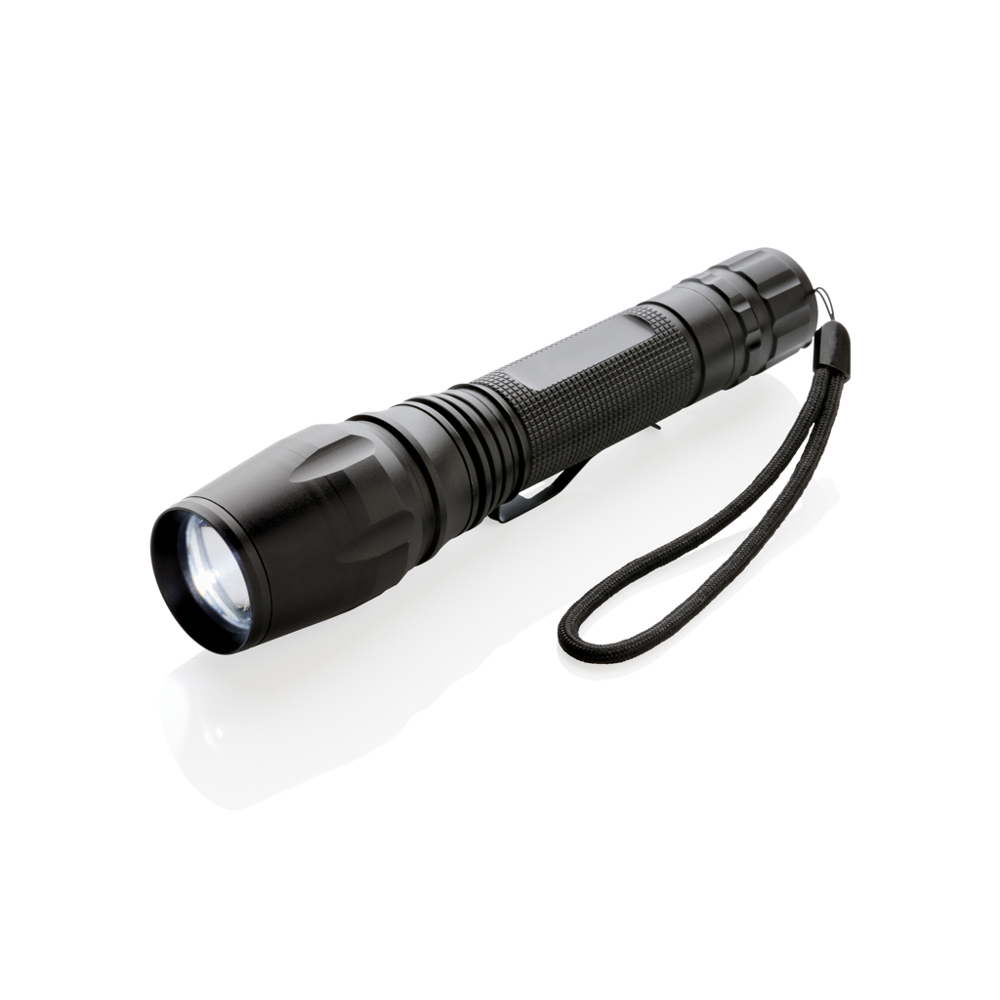 10W Cree Taschenlampe - schwarz (± PMS Black)