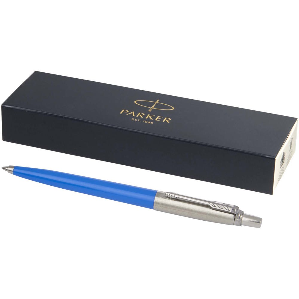 Parker Jotter Recycled Kugelschreiber (blaue Mine) - processblau