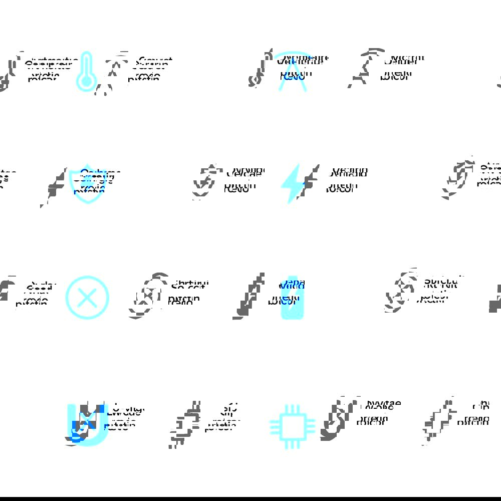  PowerPro Reiseadapter aus recyceltem Kunststoff