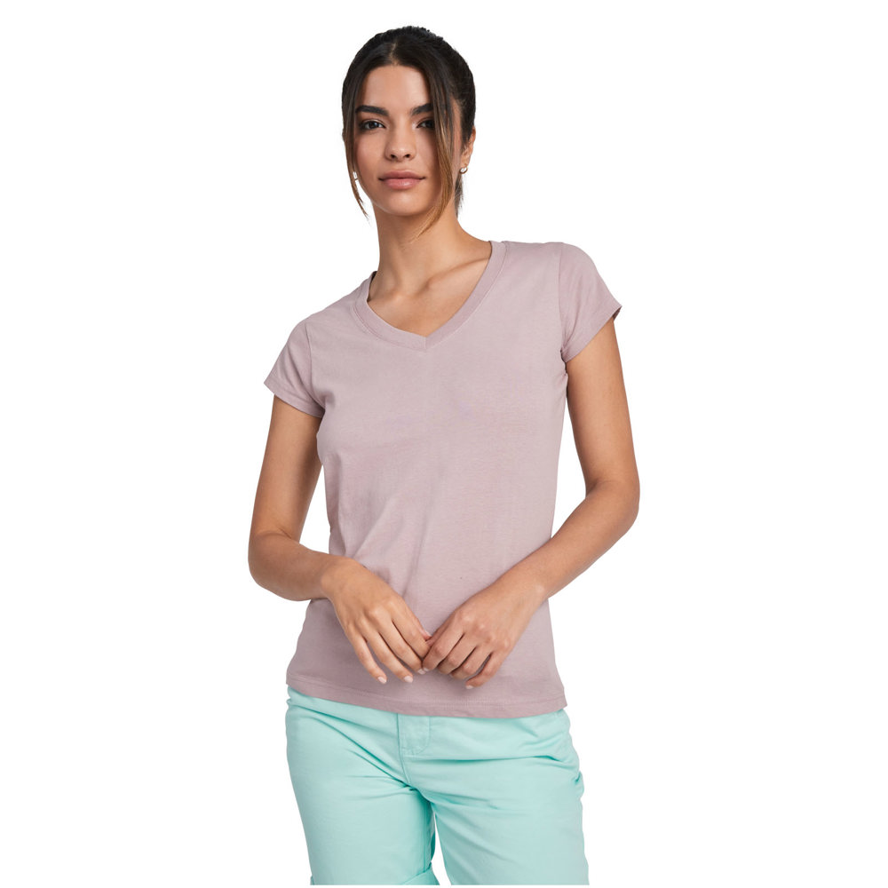 Victoria 155 g/m² T-Shirt mit V-Ausschnitt für Damen