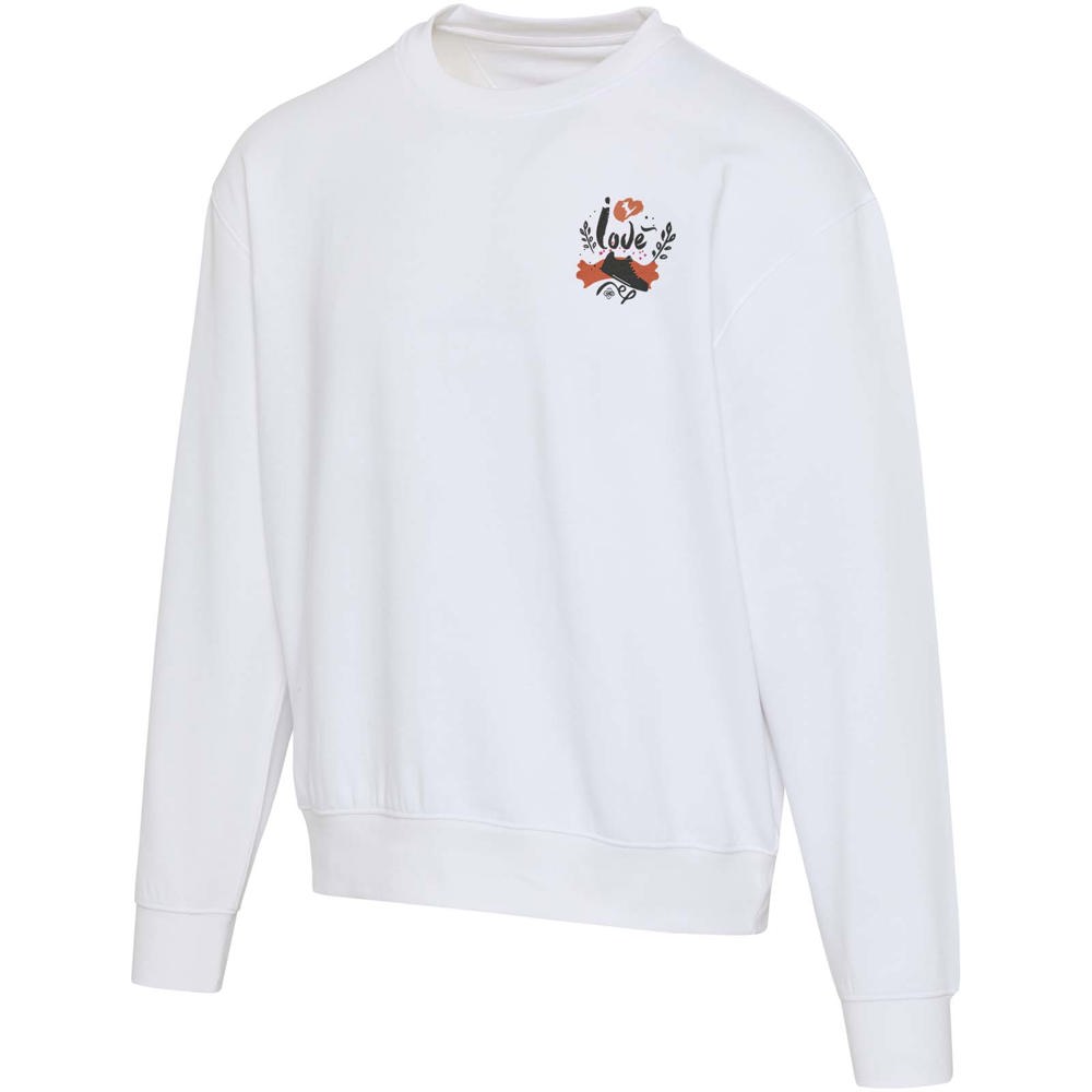 Boris Oversize Sweatshirt mit Rundhalsausschnitt aus recycelter 280 g/m2 Bio Baumwolle (OCS), unisex