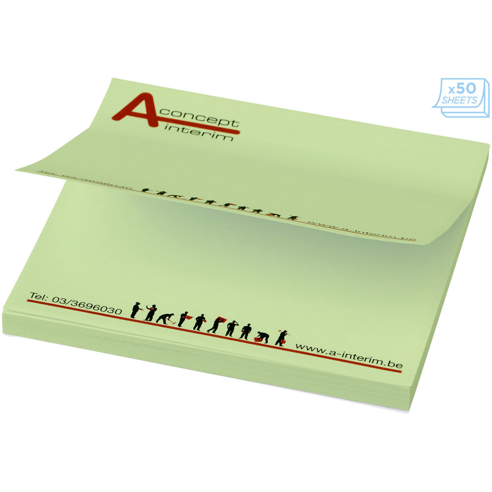 Sticky-Mate® Haftnotizen 75x75 mm - mintgrün