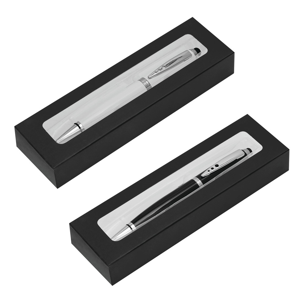 TOUCH DOWN - Edelstahl-Kugelschreiber