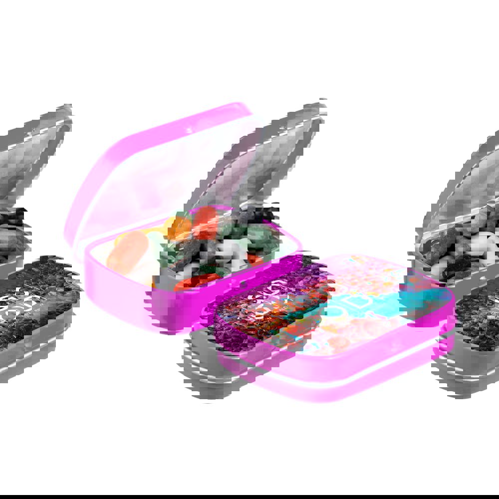 Mini Klappdeckeldose mit Süßigkeiten