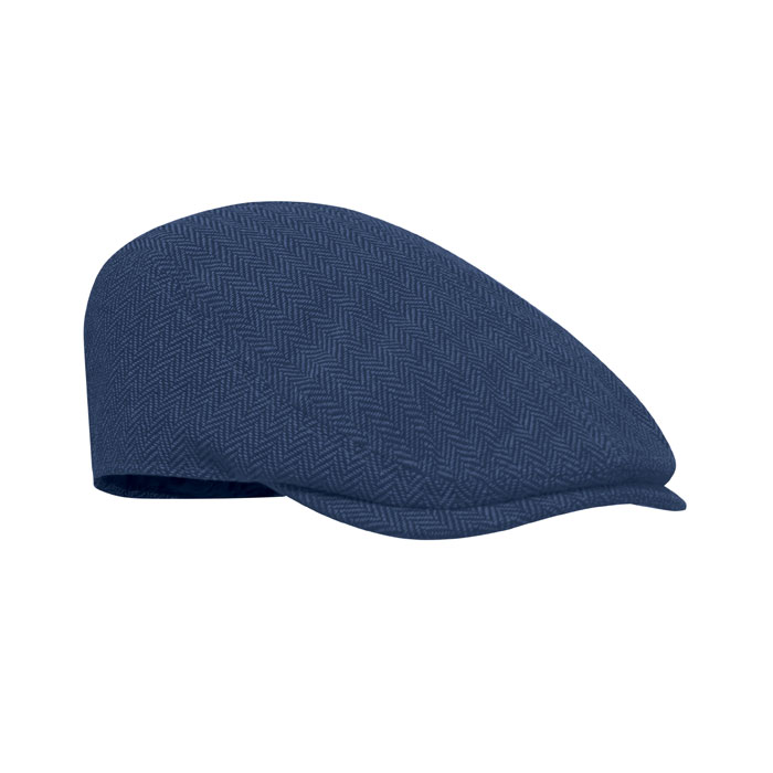 BLIND PEAK - Newsboy-Kappe 335 g/m² - blau