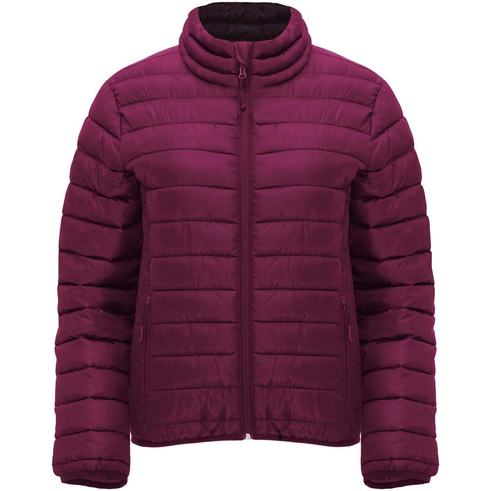 Finland isolierte Jacke für Damen - pflaumenrot