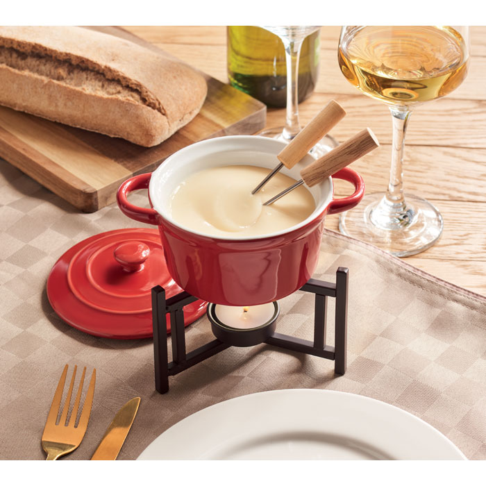 BIG KASE - Keramik-Fondue-Set 300 ml