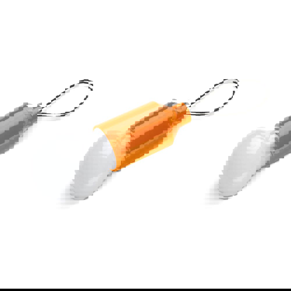 Schlüsselanhänger Glühlampe - Orange