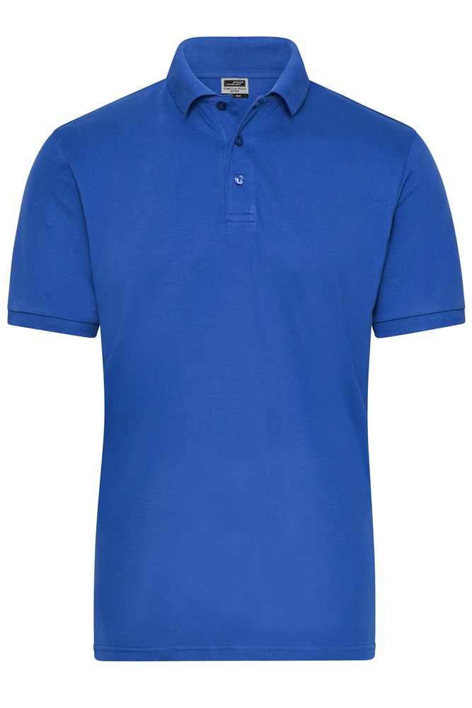 Men's ORGANIC Stretch-Polo Work - SOLID -  OCS Blended