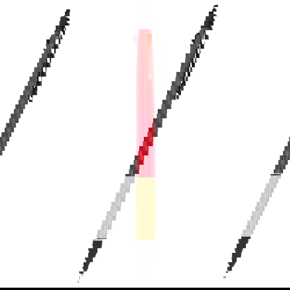 3-Farben-Stift mit Bambusgriff