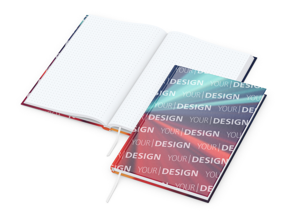 Notizbuch Note-Book, A5, Punktraster, matt