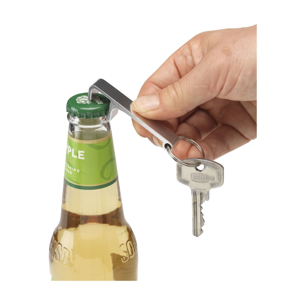 Alu Opener Phone Stand GRS Recycled Schlüsselanhänger