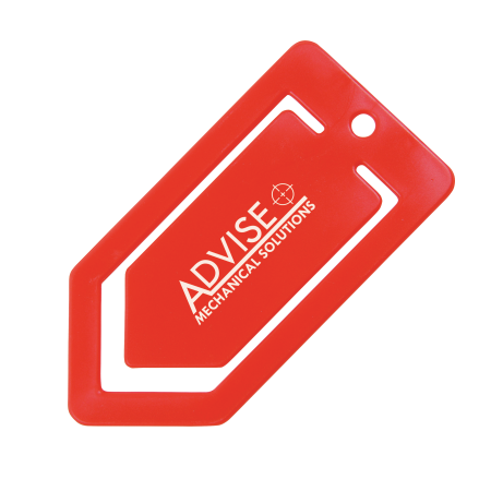 Notitzklammer Pfeil - Rot