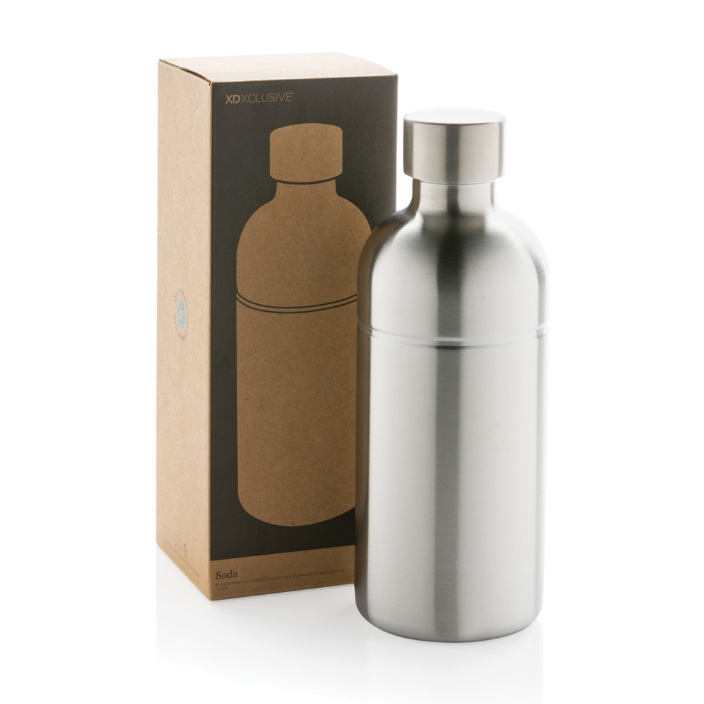 Soda Trinkflasche aus RCS-zertifiziertem Stainless-Steel