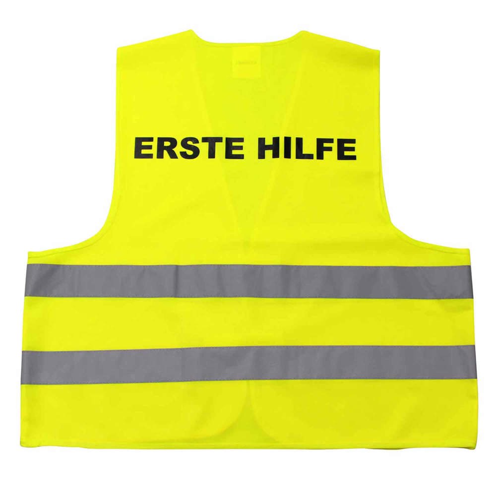 Qualitäts KFZ-Warnweste PREMIUM Erste Hilfe