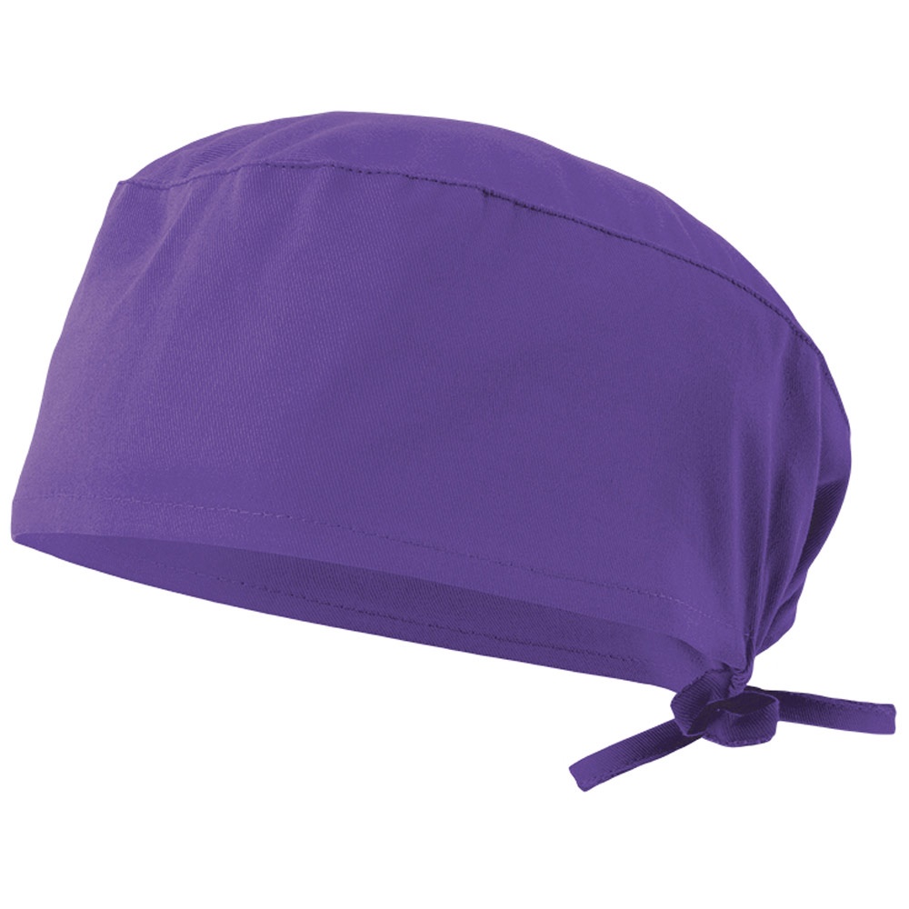 VL ENLIL. Gesundheitsbonnet (190g/m²), in Baumwolle (35%) und Polyester (65%) - lila