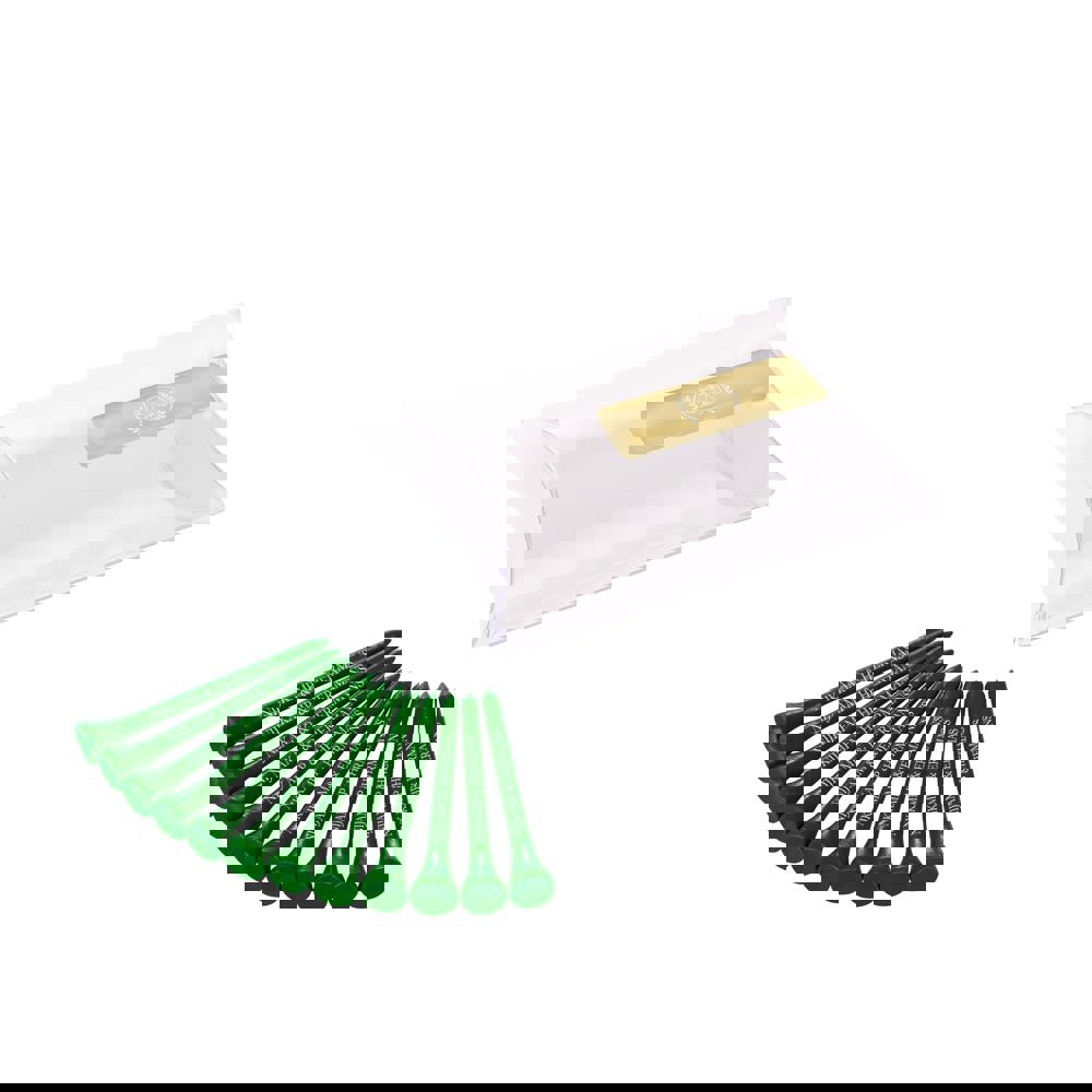 Pillowpack mit 12 Tees 70 mm - hellgrün