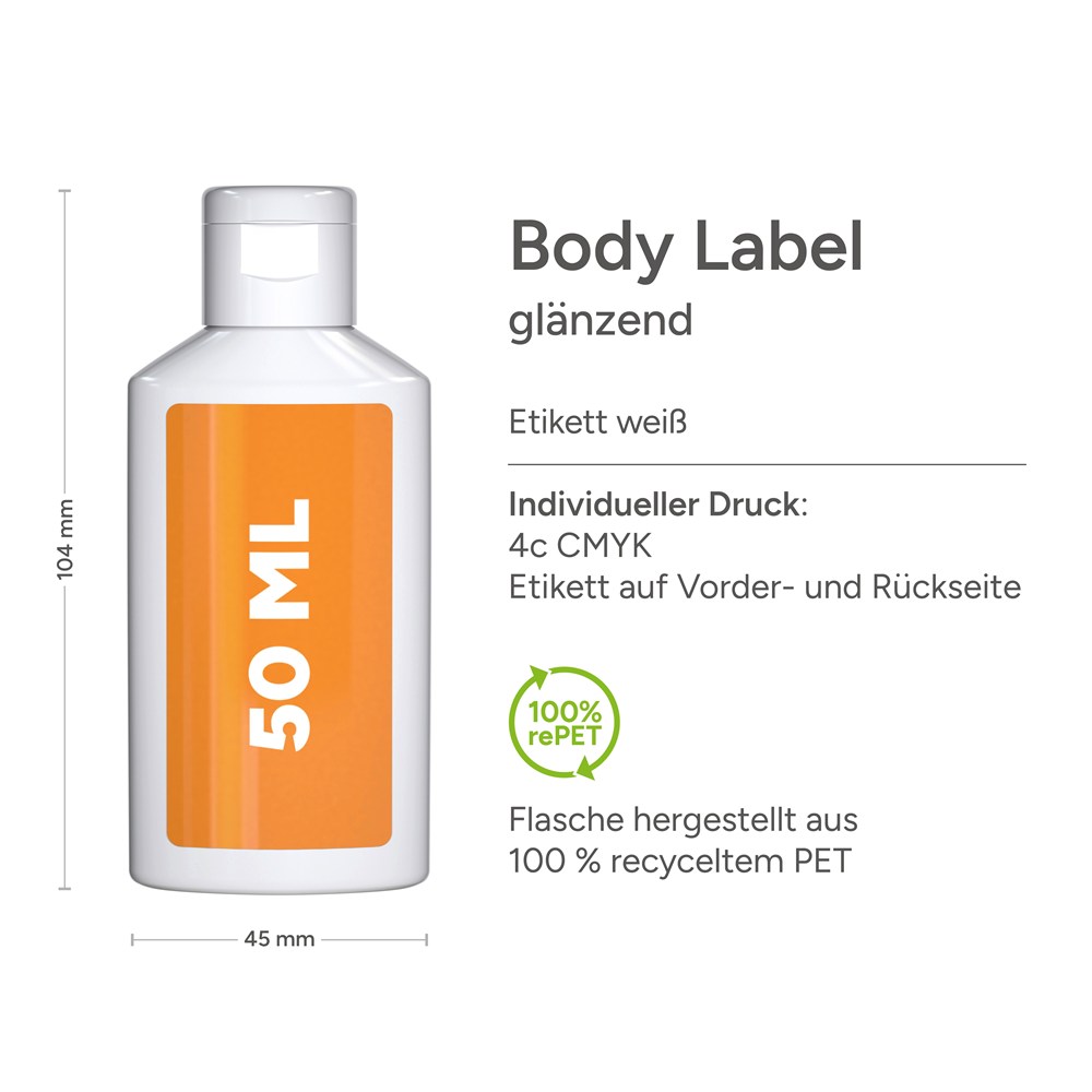 Handbalsam Ringelblume, 50 ml, Body Label (R-PET)