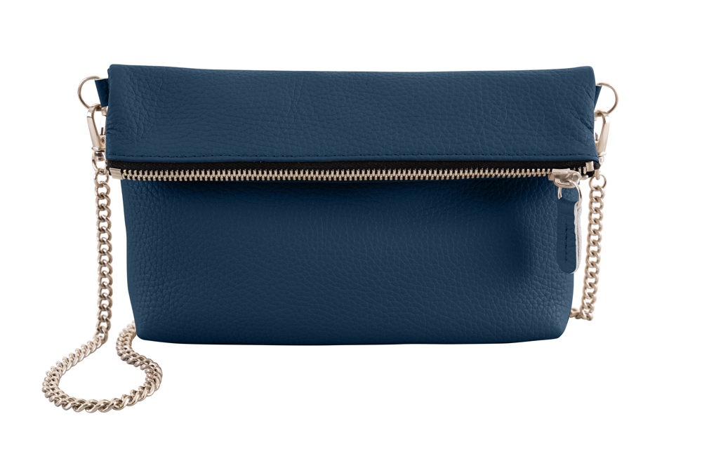 Clutch - navy blau