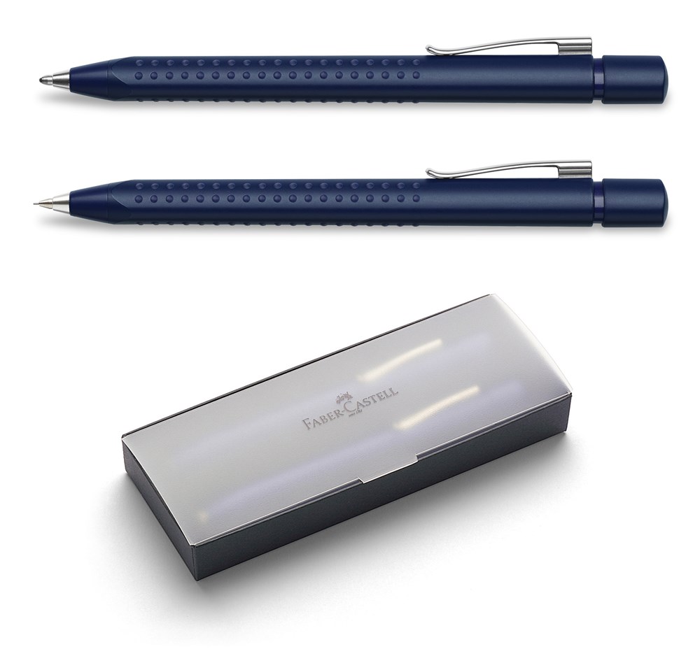 Grip 2011 Set Kugelschreiber und Druckbleistift blau