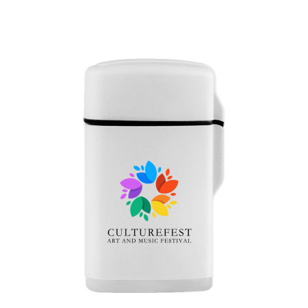 Jetflame-Feuerzeug - weiss