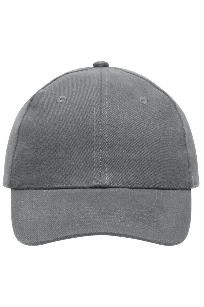 6 Panel Cap Heavy Cotton - Dark-grey (ca. Pantone 424C)