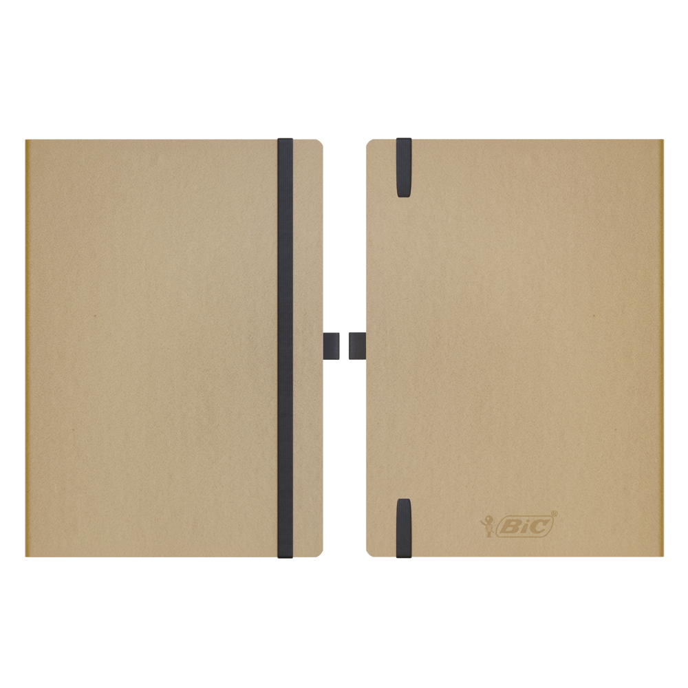 BIC® Partner A5 FruitCover - Grau Liniertes Papier