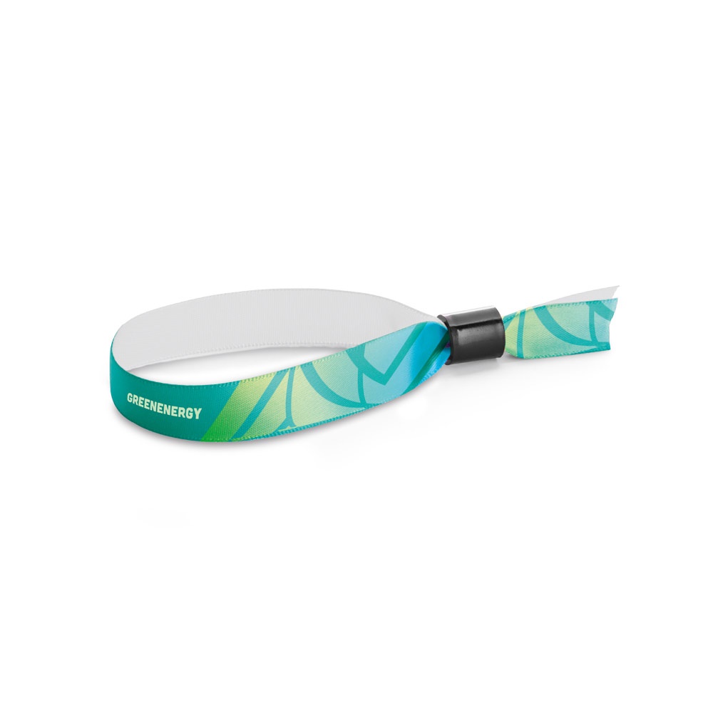 MENDOZA. SET Lanyard SUBLIMATION Slim I (15 mm) Polyesterarmband mit Sicherheitsverschluss