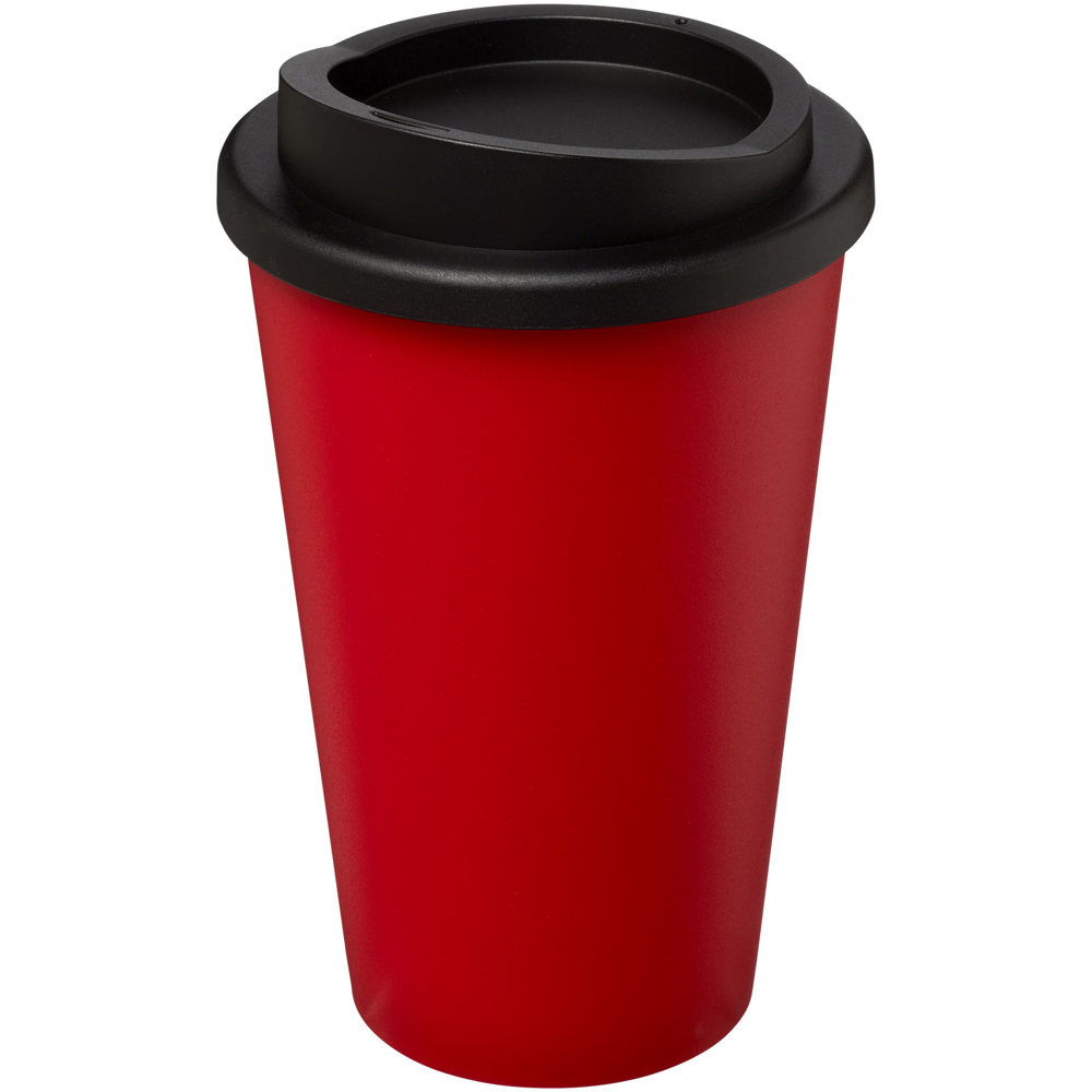 Americano® 350 ml Isolierbecher - schwarz, rot