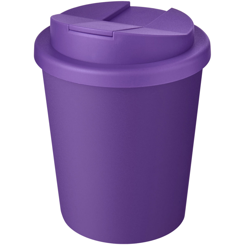 Americano® Espresso Eco 250 ml recycelter Isolierbecher mit auslaufsicherem Deckel - lila