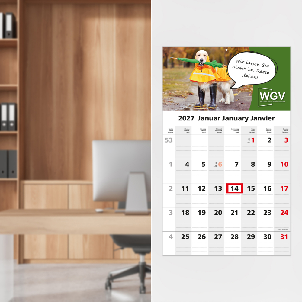 1-Monatskalender Einblatt Solo 1 EXPRESS