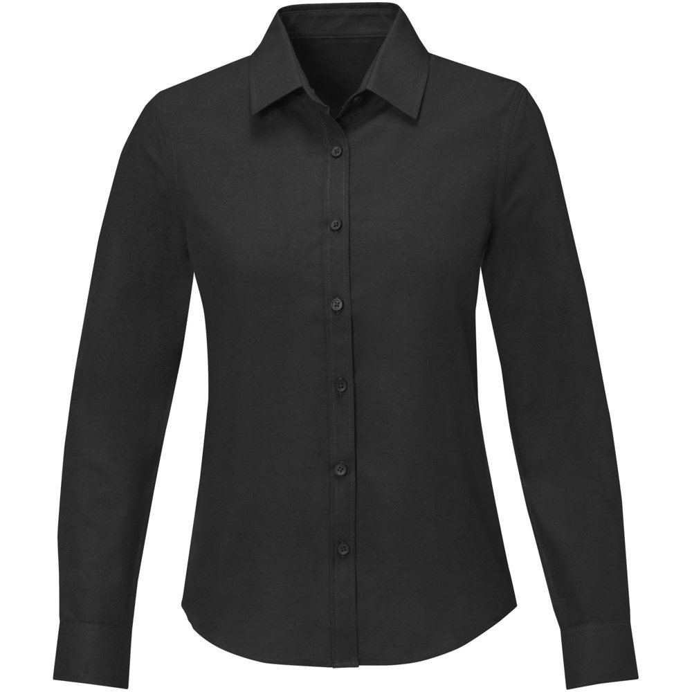 Pollux 130 g/m² Damenbluse mit langen Ärmeln