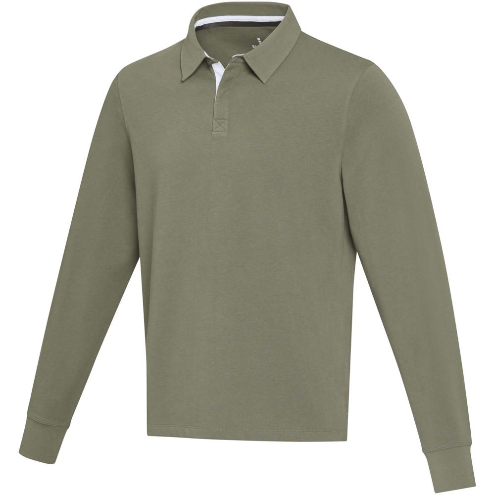Clyde Rugby Polo Sweatshirt Unisex - grün